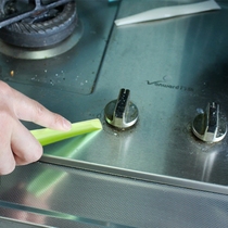 Household gadgets Gas stove cleaning brush Kitchen stove crevice decontamination shovel Multi-purpose door and window cleaning scraper