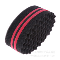 Oval black hair curling sponge double face black hair curler Magic Hair Twist Sponge