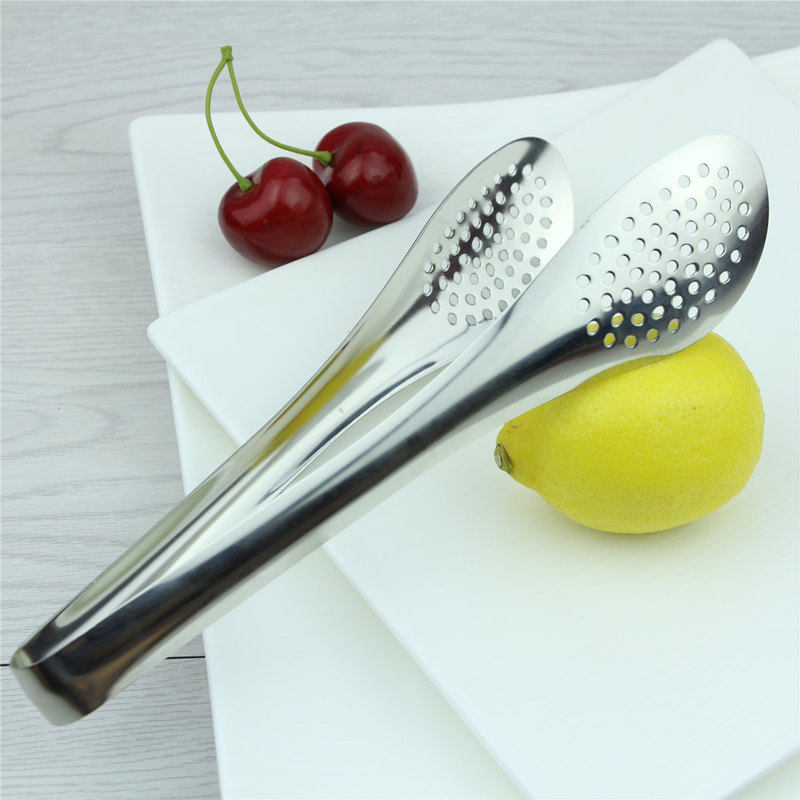 厨房加厚不锈钢蛋糕食品夹子烧烤夹牛排馒头面包夹食物夹烤肉夹