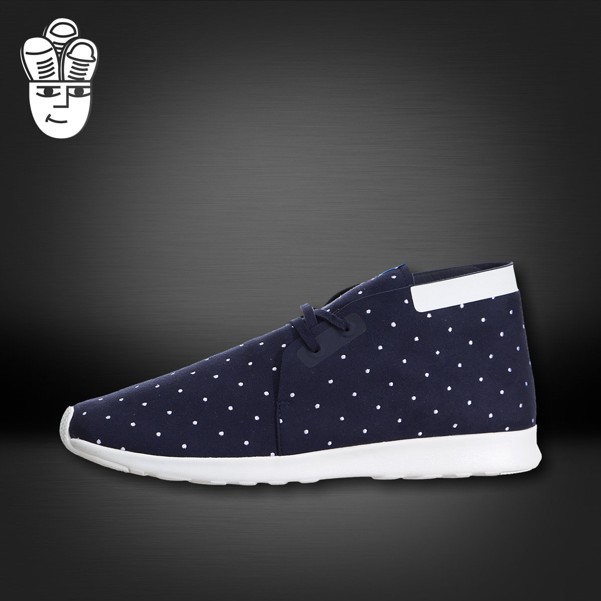 Native Apollo Chukka 加拿大潮牌 时尚中帮男鞋 运动休闲鞋 印花