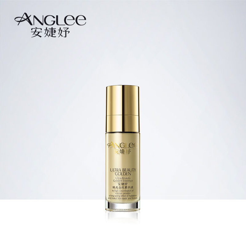 ANGLEE/安婕妤臻美金纯菁华液40ml 紧致抗皱补水保湿精华化妆品