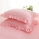 Chăn bông dày trải giường kiểu công chúa cotton cotton quilt 1,5 / 1,8 m giường váy giường bốn bộ