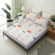 Cotton phim hoạt hình trẻ em chăn bông đệm tấm bạt lò xo bọc giường Bộ bông Simmons bảo vệ chống trượt Mẫu ga phủ giường Trang bị Covers
