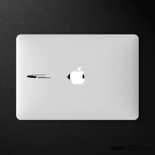 Apple, совместимый ноутбук, наклейка, с печатью вашего логотипа, macbook