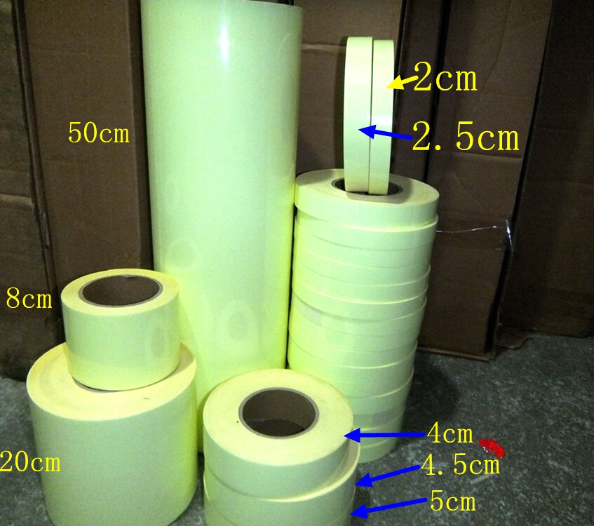 Luminous color change stickers fluorescent tape self-luminous warning tape storage light tape stage decoration induction tape