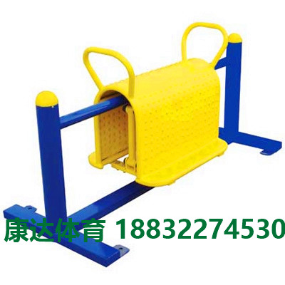 Rocking horse swing horse outdoor fitness equipment path riding horse park community outdoor fitness equipment