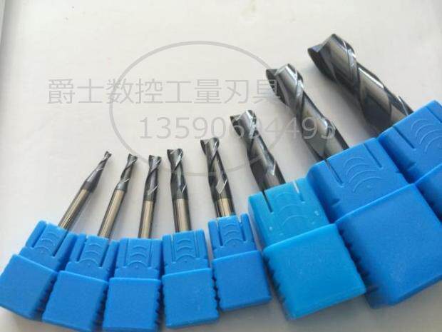 2-edge 48-degree tungsten steel milling cutter integral alloy milling cutter hard alloy CNC numerical control milling cutter