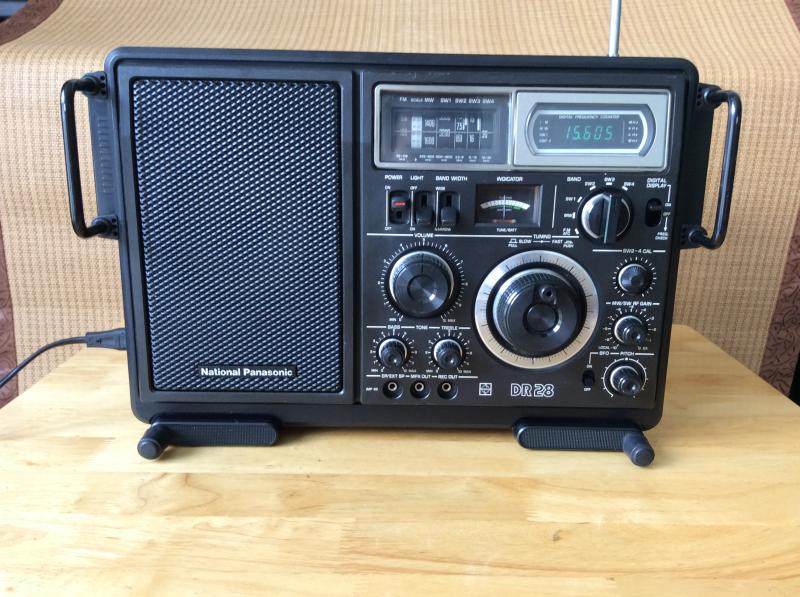 European version of Japanese Panasonic Panasonic Panasonic RF-2800 radio second-hand Panasonic BCL medium-wave radio