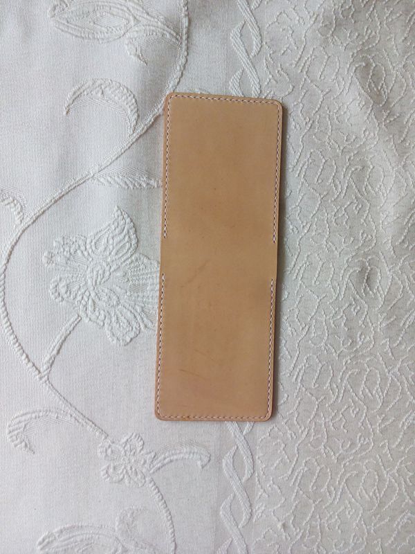 Pure hand - crafted Italian tanning leather head - layer driving license