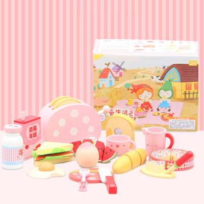 Girl chiche to see Cechele dressed as home wine toy Children's Puzzle Kitchen Toy Suit 2-3-4-5-6 years old