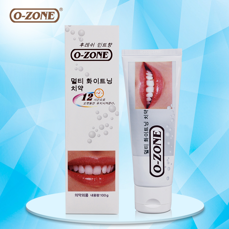 韩国原装进口O-ZONE欧志姆牙膏100g