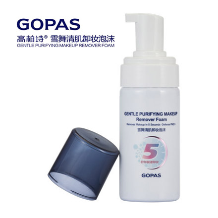 高柏诗雪舞清肌卸妆泡沫100ml 会跳舞的卸妆泡沫 滋养肌肤防pm2.5