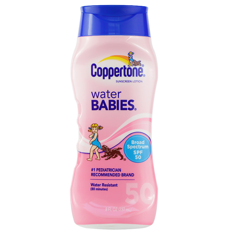 Coppertone水宝宝 水嫩防晒乳 防晒霜SPF50 防水237ml