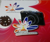 2010 Guangzhou Asian Games Badge Sponsor Samsung Camera Badge