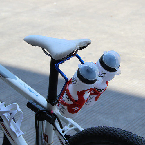 Double kettle frame connection buckle water frame transfer buckle aluminium alloy material can hang two water bottles