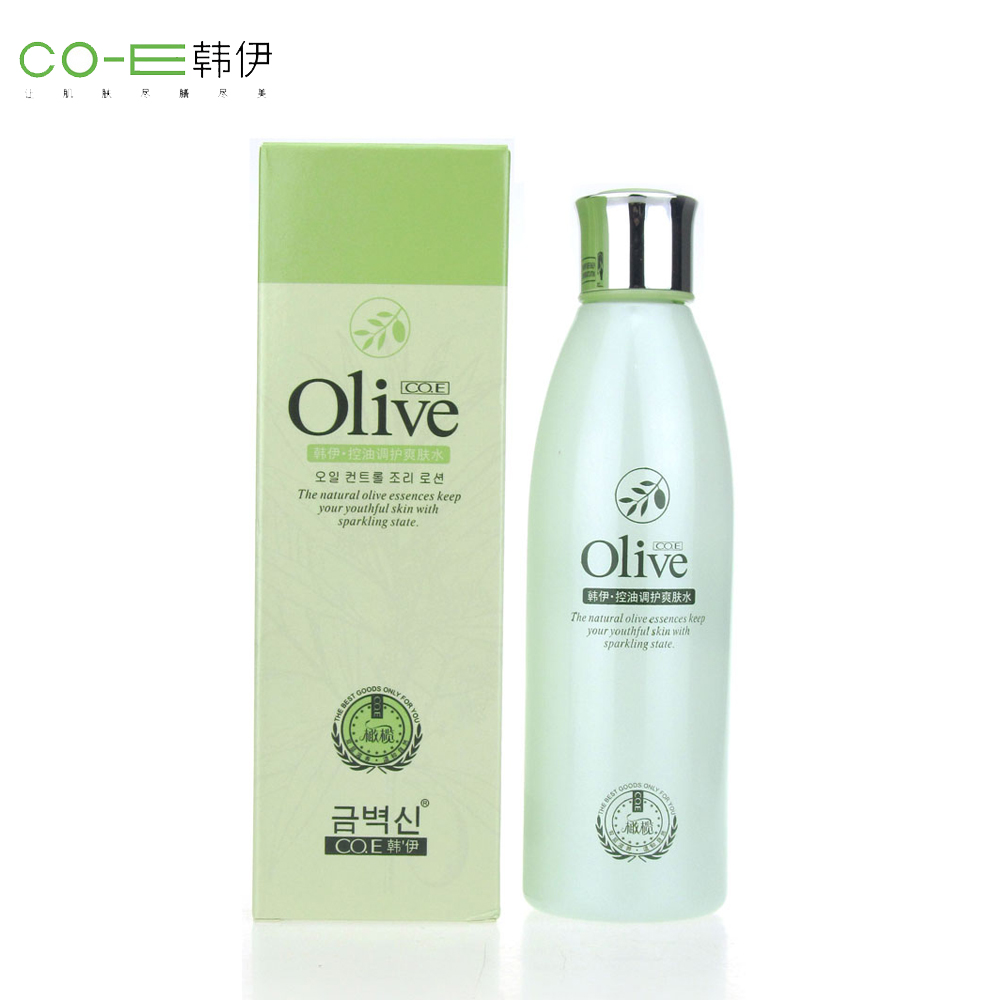 正品韩伊橄榄油无添加控油调护爽肤水140ml 平衡控油白皙补水保湿