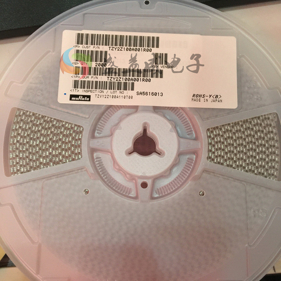 Original Murata TZY2Z100A001R00 2*2 10PF SMD trimmer capacitor imported