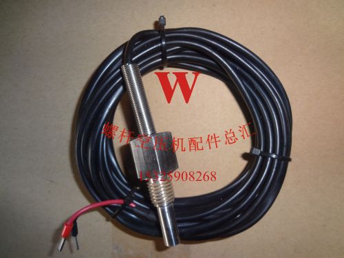Red 5 ring temperature sensor screw air compressor temperature sensor model PT100 length 4M