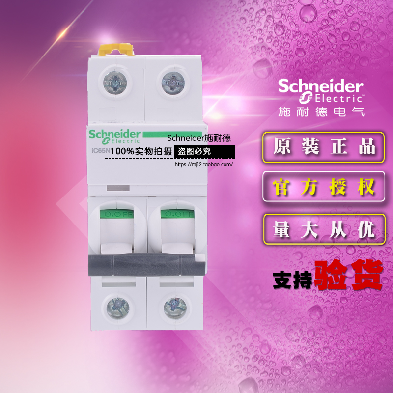 New IC65N 2P C40A Schneider Small Air Circuit Breaker Switch
