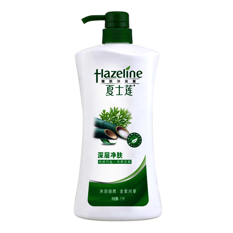 【天猫超市】Hazeline/夏士莲健肤深层净肤沐浴露 1L沐浴乳 洁净