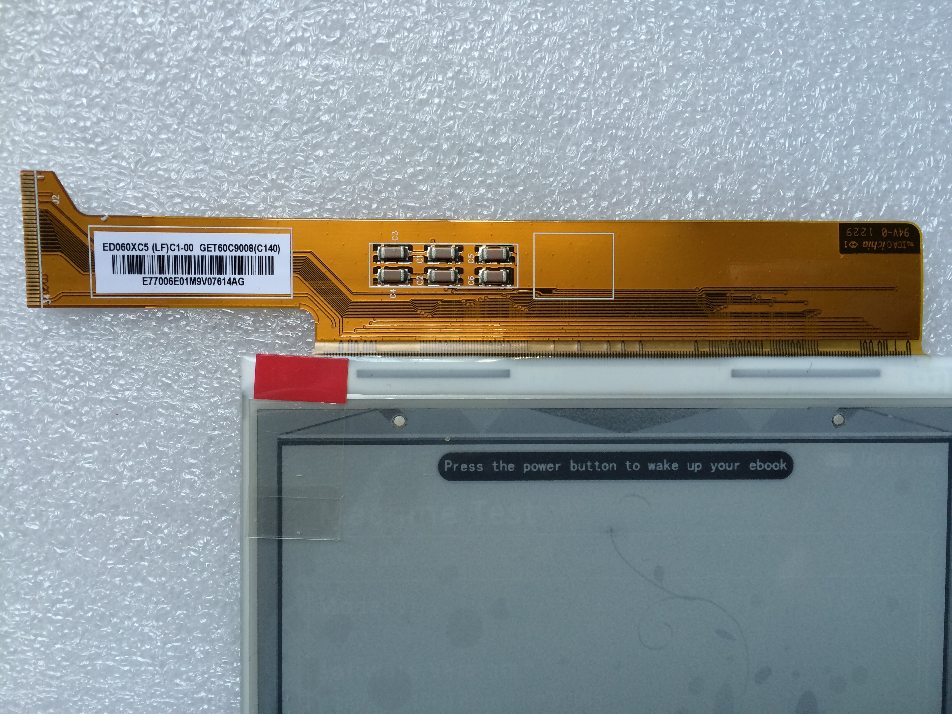 SONY Amazon ebook Repair Repair Flower Screen Broken Screen Sony T3 ED060XC5-Taobao