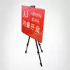 Portable poster frame POP triangle bracket Folding telescopic easel KT board frame Hanging easel X frame Advertising frame