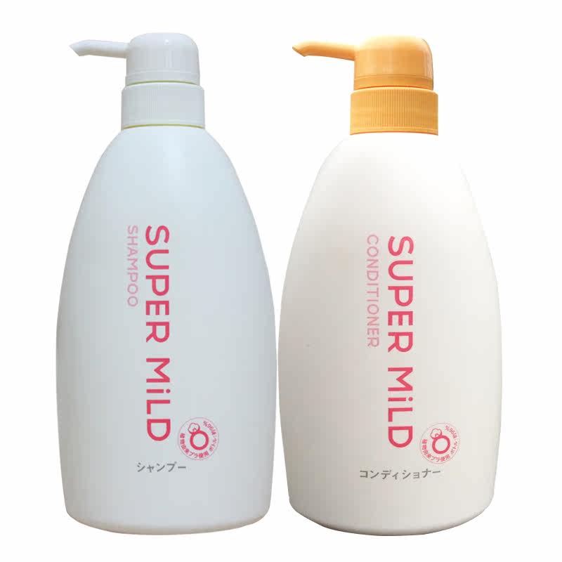 洗护套装 日本进口资生堂惠润鲜花芳香洗发水护发素套装600ml*2瓶