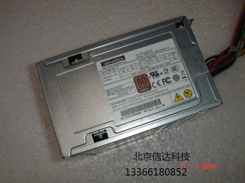 AAEON DPS-300AB-70A Industrial Control Machine Power Supply AudiA IPC-610 Industrial Control Machine Supporting Power Supply 300W