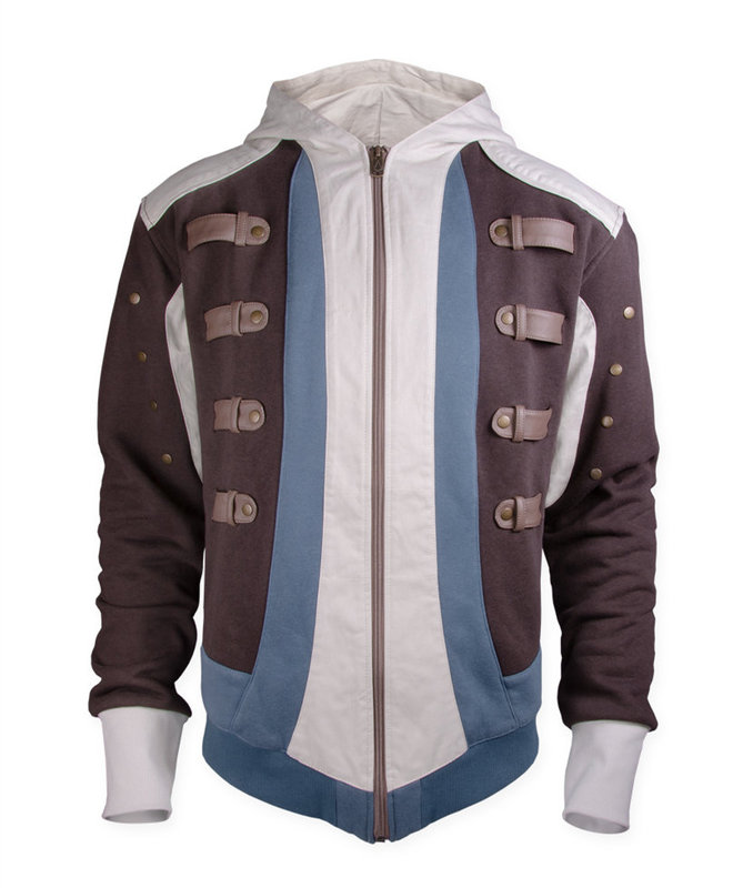 In Stock Ubi Original Game Merchandise Assassin's Creed Black Flag Edward Kenway Hoodie Vest