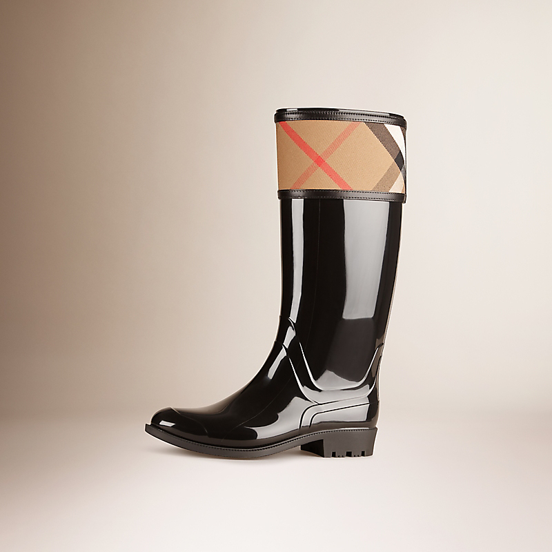 BURBERRY/博柏利House 格纹雨靴 39829441