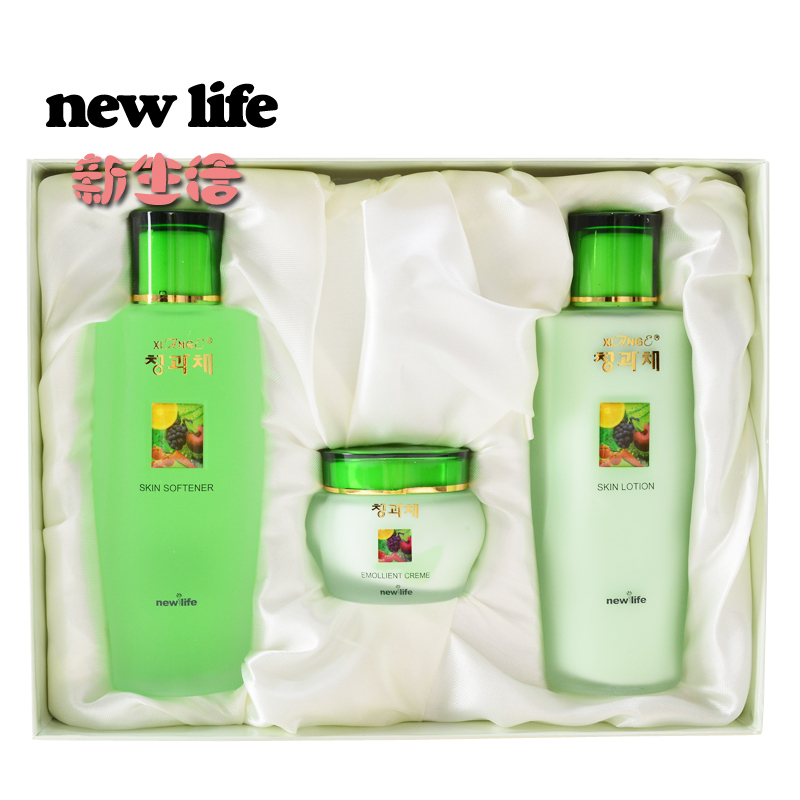 官方专柜正品  韩国新生活化妆品  相娥 青果菜三件套装