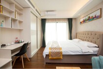 Guangzhou Xingke International Apartment (Beijing Road)Yuexiu Time Shop Never forget me-Warm Superior Big Bed Room