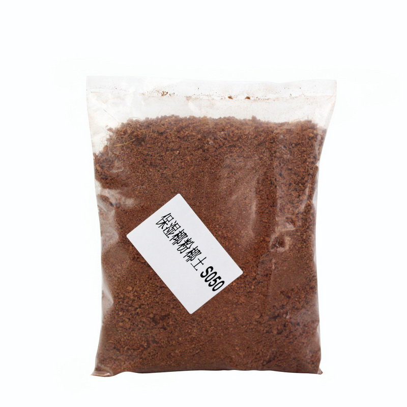 爬宠用品 爬虫蜥蜴蜘蛛蜈蚣蝎子地表树保湿椰粉椰土垫材底材50g