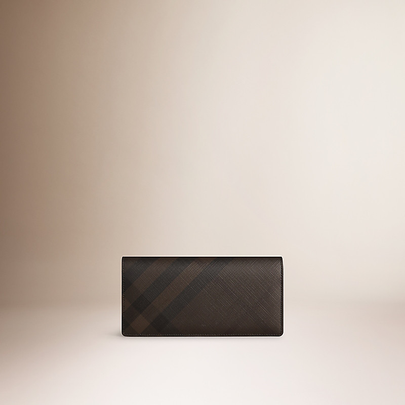 BURBERRY/博柏利烟熏格纹长款钱夹 39961801