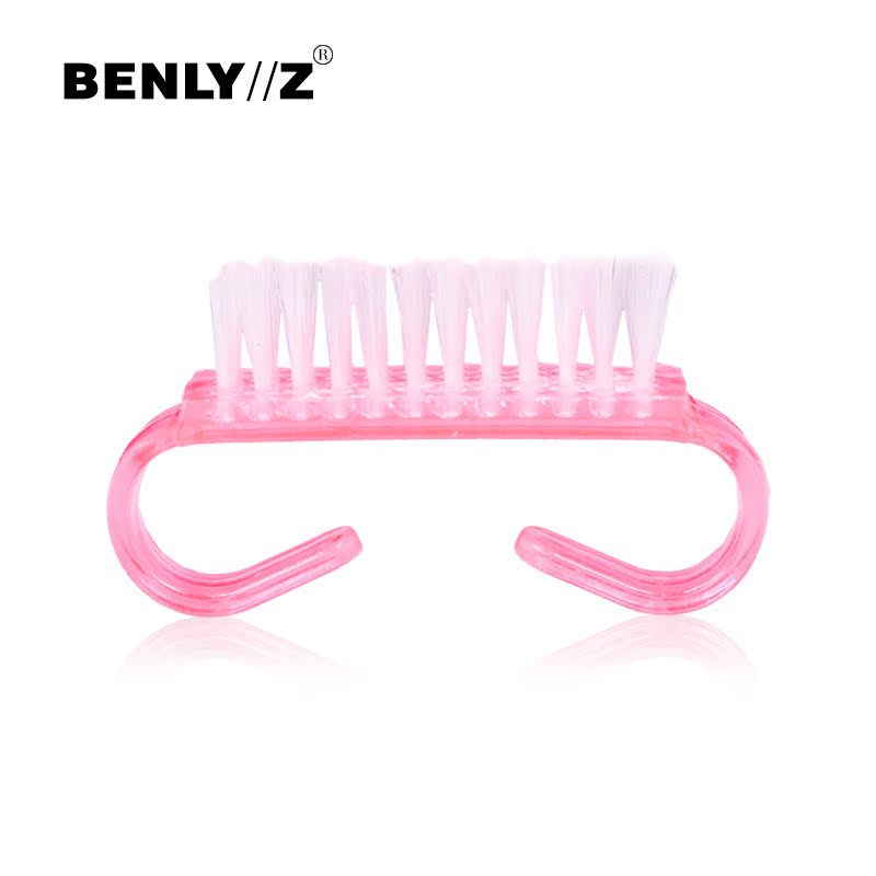 BENLY∥Z 美甲粉尘刷 美甲工具羊角刷牛角刷小号 颜色随机