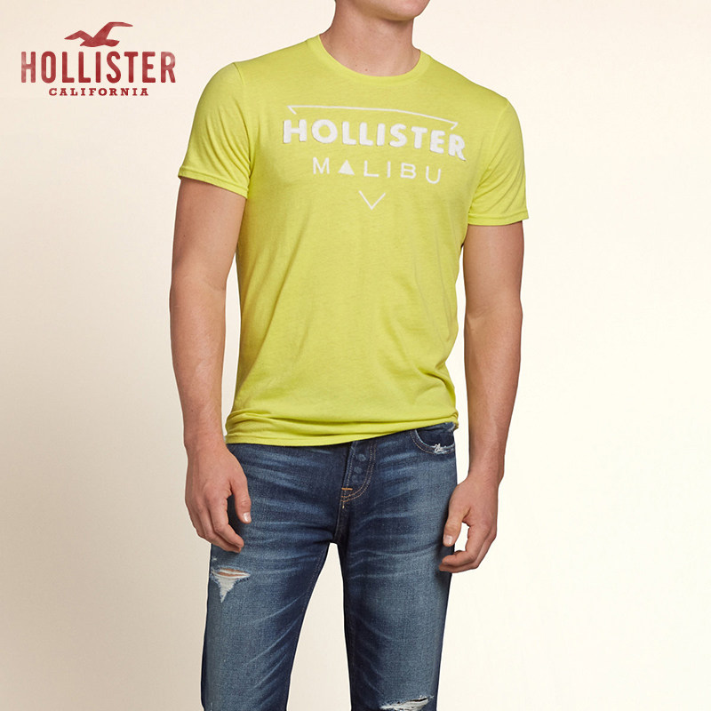 Hollister Clobberstones 图案 T 恤 男 89769