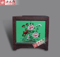 Trung Quốc tân cổ điển sơn đồ nội thất dải sơn cũ chậu rửa hoa mẫu đơn hoa khóa tủ hội trường tủ giày - Bàn / Bàn mẫu bàn ăn đẹp