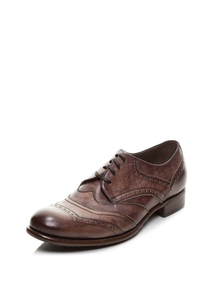 Dolce&Gabbana 棕色微醺休闲德比鞋