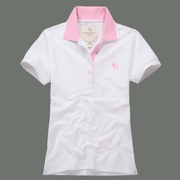 Quần short nữ mùa hè tay ngắn cotton mỏng GOLF quần áo nhanh khô quần áo áo hai lớp áo chống nắng thấm mồ hôi quần áo - Thể thao sau