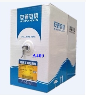 Anpu Anxin engineering special network cable super five types of pure copper network cable 0 4 full copper core 300 meters box