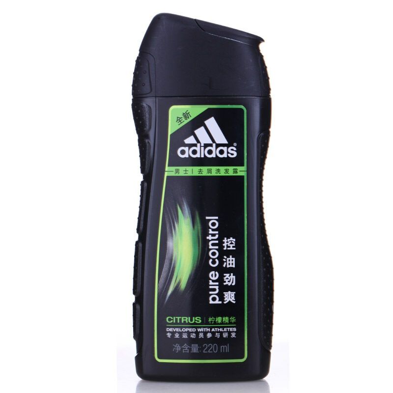 【苏宁易购超市】阿迪达斯男士控油劲爽 去屑洗发露 220ml