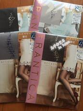 чулочно-носочные изделия 包邮！日本购 frantic透明水钻花色连裤袜多款 OTHER