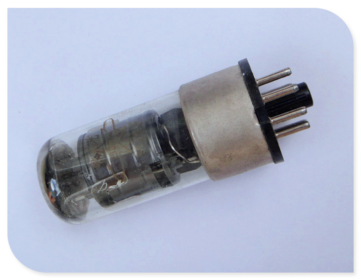 Dismantling the 6J8 tube