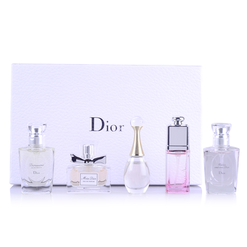 Dior迪奥香水套装 香水Q版四/五件套 魅惑/茉莉/真我/甜心/永恒