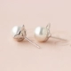 Ailuoqi s925 bạc kitten hoa tai nữ rừng thời trang ngọt ngào hạt vỏ tổng hợp ngọc trai dễ thương trang sức tai - Vòng đeo tay Cuff