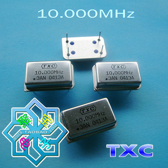 Original Taiwan Crystal Technology TXC 10M 10 000MHz DIP-14 in-line active crystal oscillator full-size clock oscillator