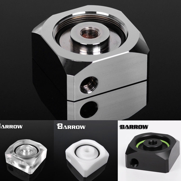 Barrow Brass chrome plated DDC Water pump Expandable pump box one-piece modified pump cover TBTS20-V1