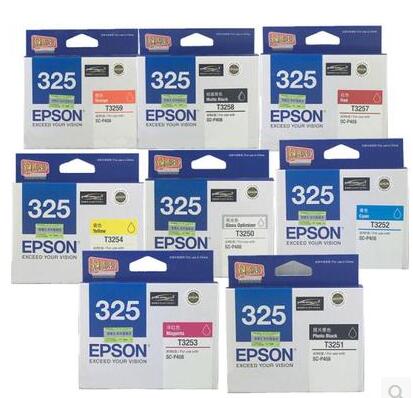 Original Epson EPSON T3250 ink cartridge p408 ink cartridge p408 printer C13T325080