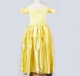 Người đẹp và quái vật Belle Bell công chúa váy jumpsuit màu vàng lau váy xòe