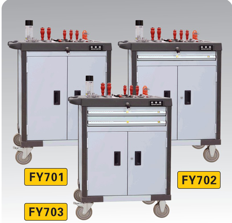 Manufacturer direct sales flying eagle mobile tool car FY701-707 trolley tool cabinet 800 * 470 * 980mm 
